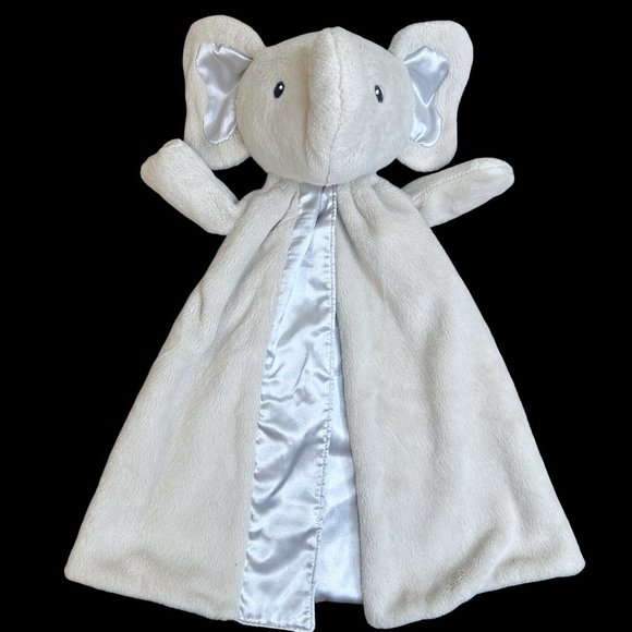 Baby‎ GUND Bubbles Elephant Huggybuddy Security Blanket Plush Stuffed Animal Toy - Picture 1 of 4